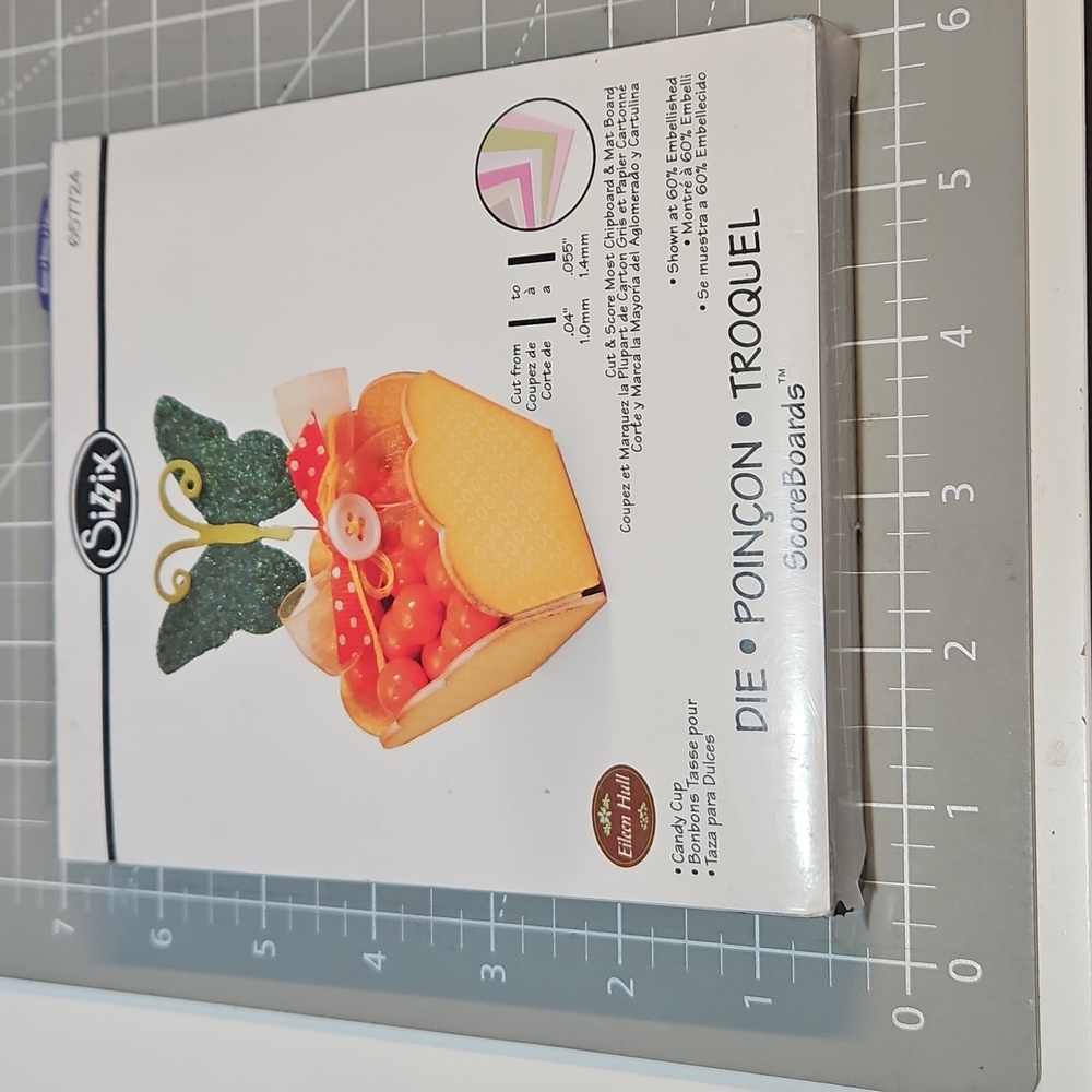 Sizzix Bigz Candy Cup Die Sizzix Eileen Hull